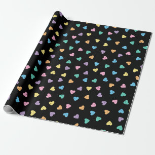 Kawaii Pastel Goth Candy Hearts Presentpapper
