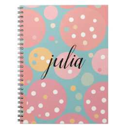Kawaii Pastel Polka - anteckningsbok