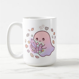 Kawaii Pastell Spök Magisk Kristall Kaffe Mugg