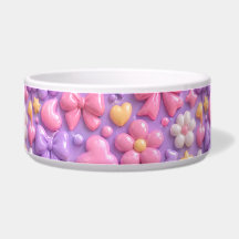 Kawaii Pastellbågar & Hjärtan Sömlöst Mönster