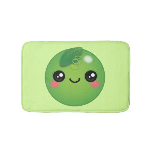 Kawaii Pea Bath Mat Badrumsmatta