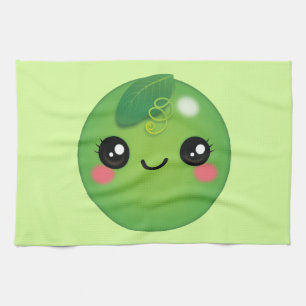 Kawaii Pea Kitchen Towel Kökshandduk
