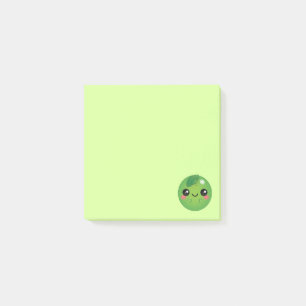 Kawaii Pea Post-it Block