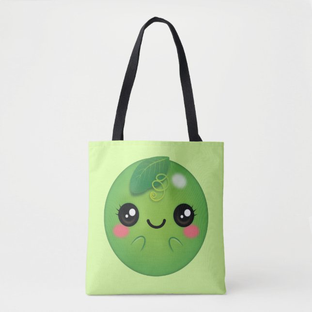 Kawaii Pea Tygkasse (Framsida)