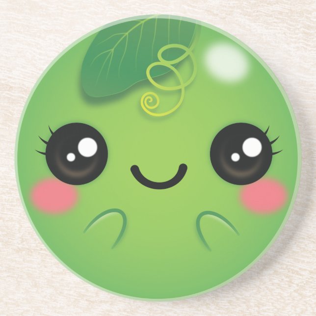 Kawaii Pea Underlägg (Framsidan)
