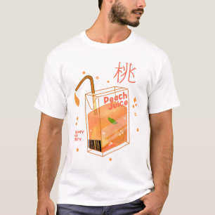 Kawaii Peach Juice T Shirt