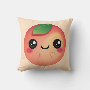 Kawaii Peach Kudde