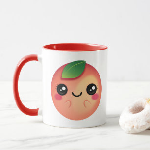 Kawaii Peach Mugg
