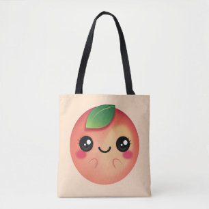 Kawaii Peach Tygkasse