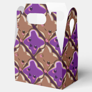 Kawaii Peanut Butter och Jelly Friends Presentaskar