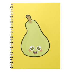 Kawaii Pear Anteckningsbok