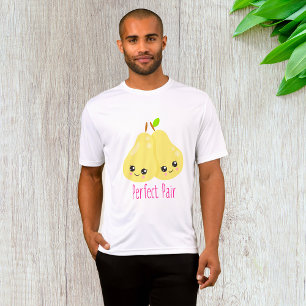 Kawaii Pear par Perfekt Pair Funny Pun T Shirt