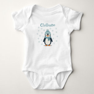 Kawaii Penguin Baby Bodydress - Cute Winter Outfit T Shirt