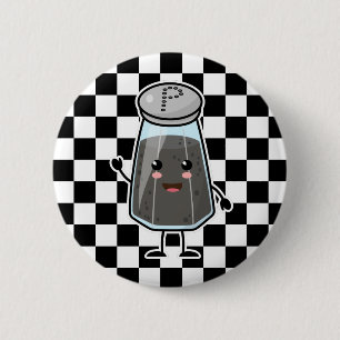 Kawaii Pepper Shaker: Bästa vänner för BFF Knapp