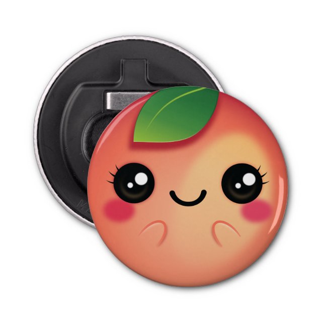 Kawaii persika flasköppnare (Framsidan)