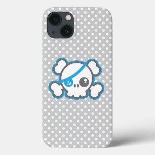 Kawaii Pirat Skull iPad Case