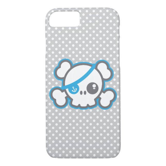 Kawaii Pirat Skull iphone case Case-Mate iPhone Skal (Baksida)