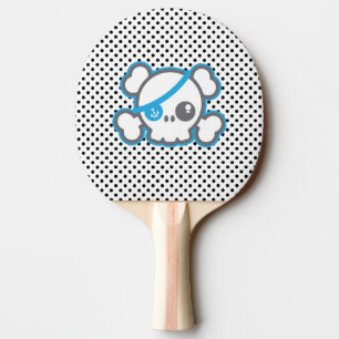 Kawaii Pirat Skull Ping Pong Paddle Pingisracket