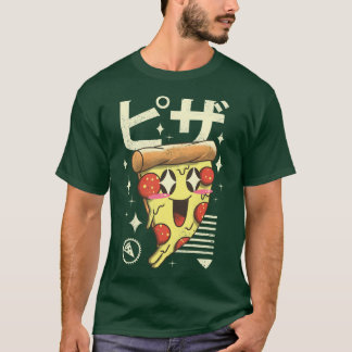 Kawaii Pizza T Shirt