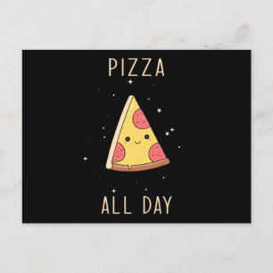 Kawaii Pizza Vykort