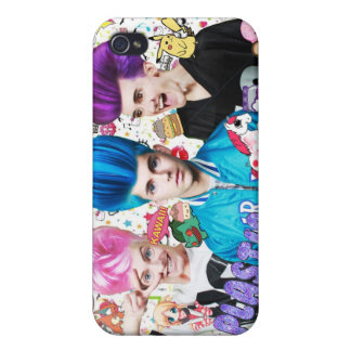 Kawaii plast- iphone case 4 skydd