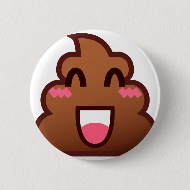 kawaii poop emojis knapp (Framsida)