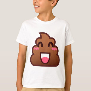 kawaii poop emojis tee