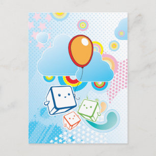Kawaii Postcard Vykort