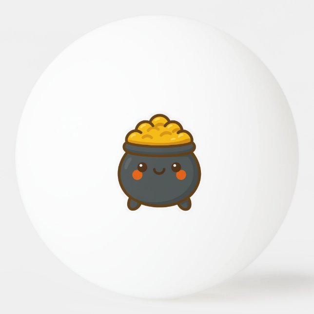 Kawaii Pot från Guld Pingisboll (Framsidan)