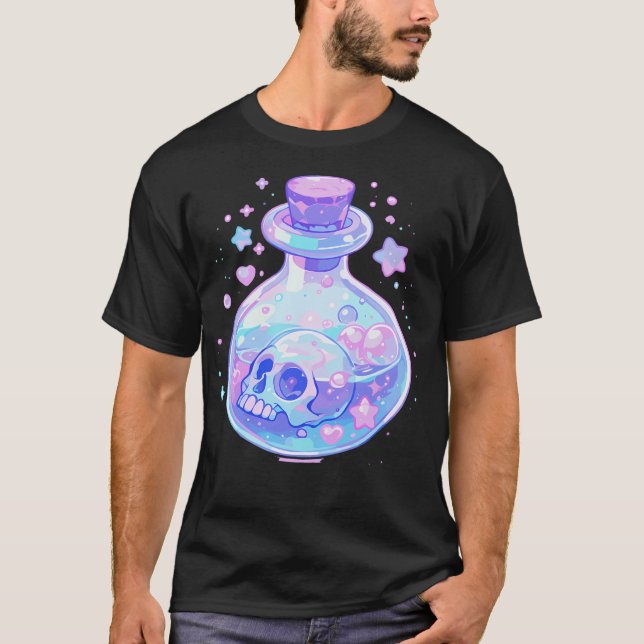 Kawaii Potionflaska T Shirt (Framsida)