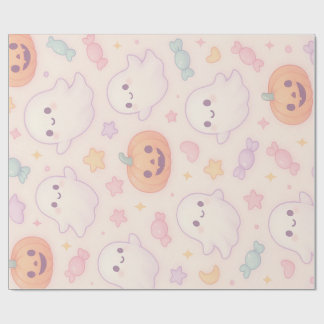 Kawaii Pumpa Halloween-design  Presentpapper