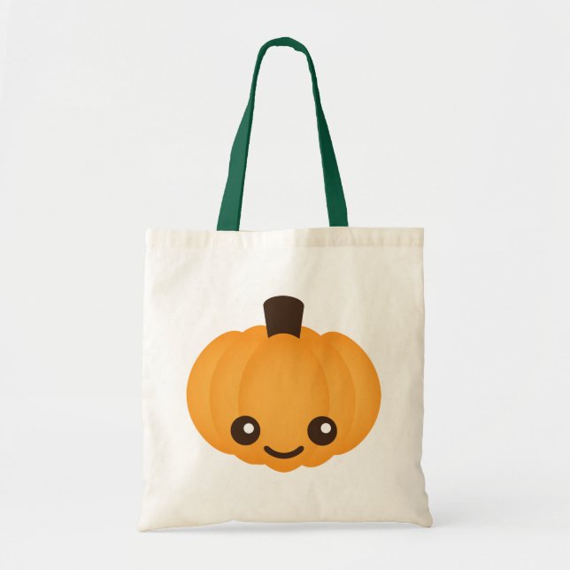 Kawaii Pumpkin Tygkasse (Framsidan)