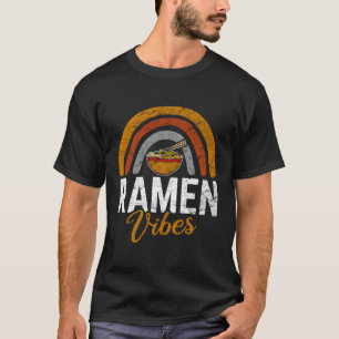 Kawaii Ra S Rainbow Japansk Ra Noodles T Shirt