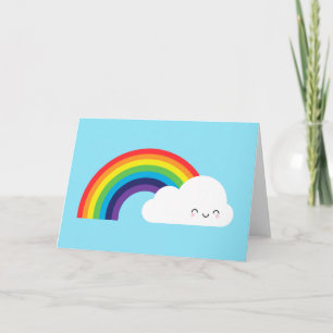 Kawaii Rainbow Kort