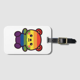 Kawaii Rainbow Teddy - A Cute LGBTQ+ Pride Plush Bagagebricka