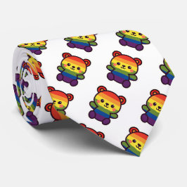 Kawaii Rainbow Teddy - A Cute LGBTQ+ Pride Plush Slips
