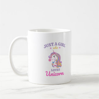 Kawaii Rainbow Unicorn Magic Colorful Kaffemugg