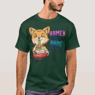 Kawaii Ramen Fo Noodle Soppa Otaku Anime T Shirt