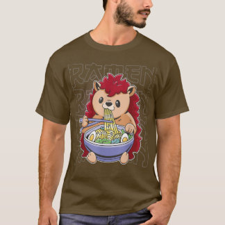 Kawaii Ramen Japansk Anime Noodles Cute Shiba Inu T Shirt