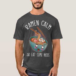 Kawaii Ramen Japansk Anime Noodles Ramen Lugn och T Shirt