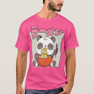 Kawaii Ramen Panda - Otaku Anime Manga750 T Shirt