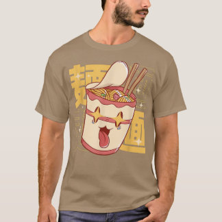 Kawaii Ramen - Retro Japanska Noodle Soppa T Shirt