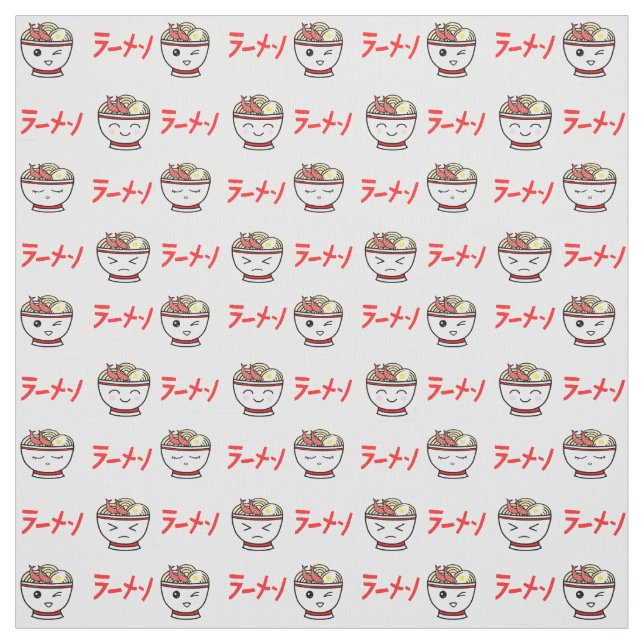 Kawaii Ramen Tyg (Provkarta)