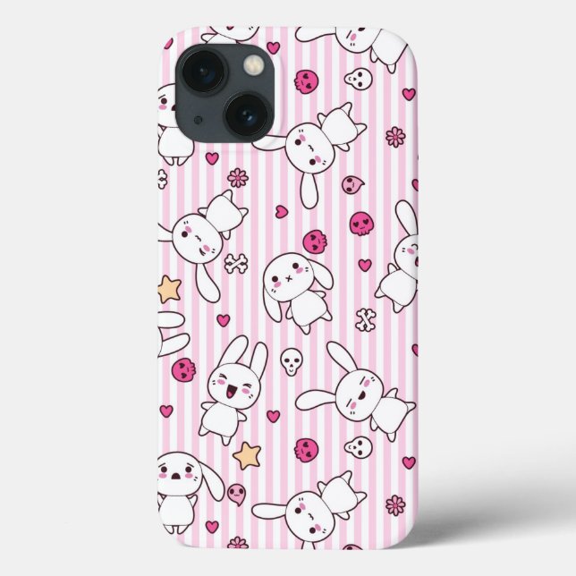 kawaii rand mönster (Baksida)