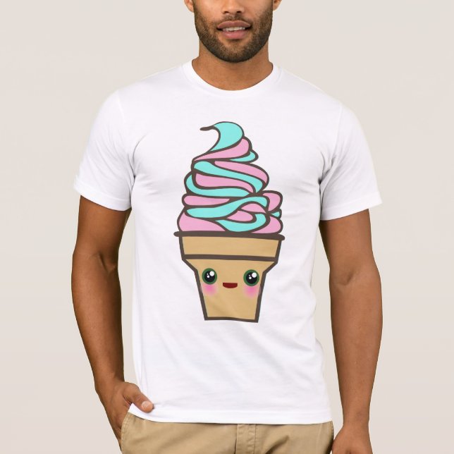Kawaii Rave Glasskon Tee (Framsida)