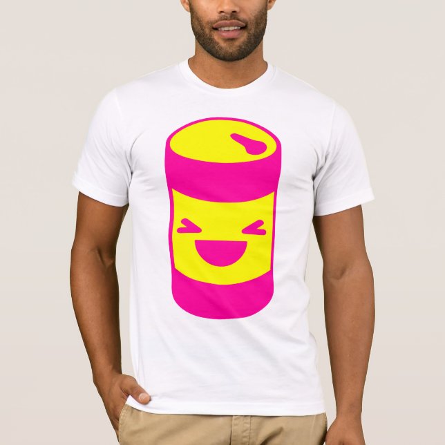 Kawaii Rave Soda Pop Can Tee Shirt (Framsida)