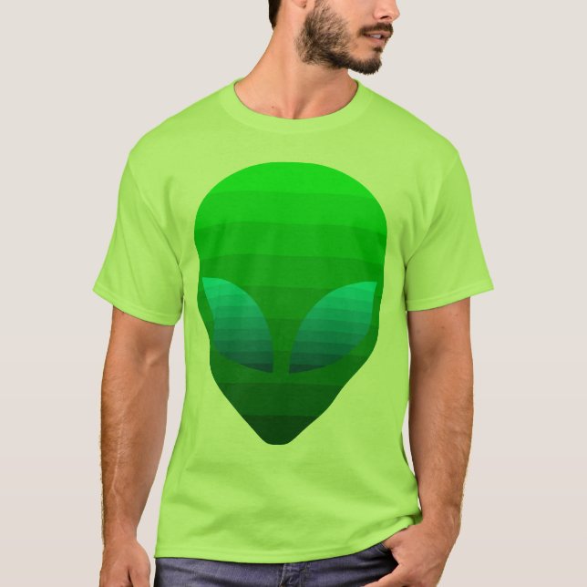 Kawaii Rave Space Alien T-shirt (Framsida)