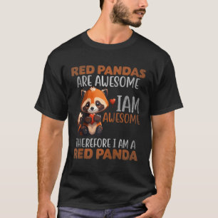 Kawaii Red Panda Red Panda Panda Baseball T Shirt