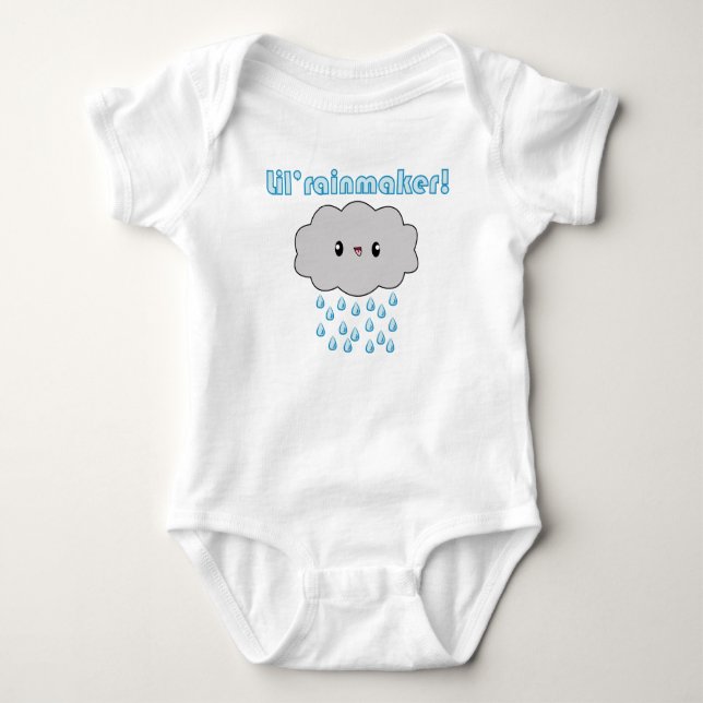 Kawaii regnar den molnLil rainmakeren T Shirt (Framsida)