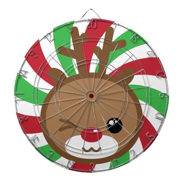 Kawaii Reindeer Dart Board Darttavla (Framsidan)